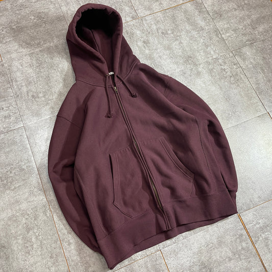 Vintage Burgundy Hoodie (L)